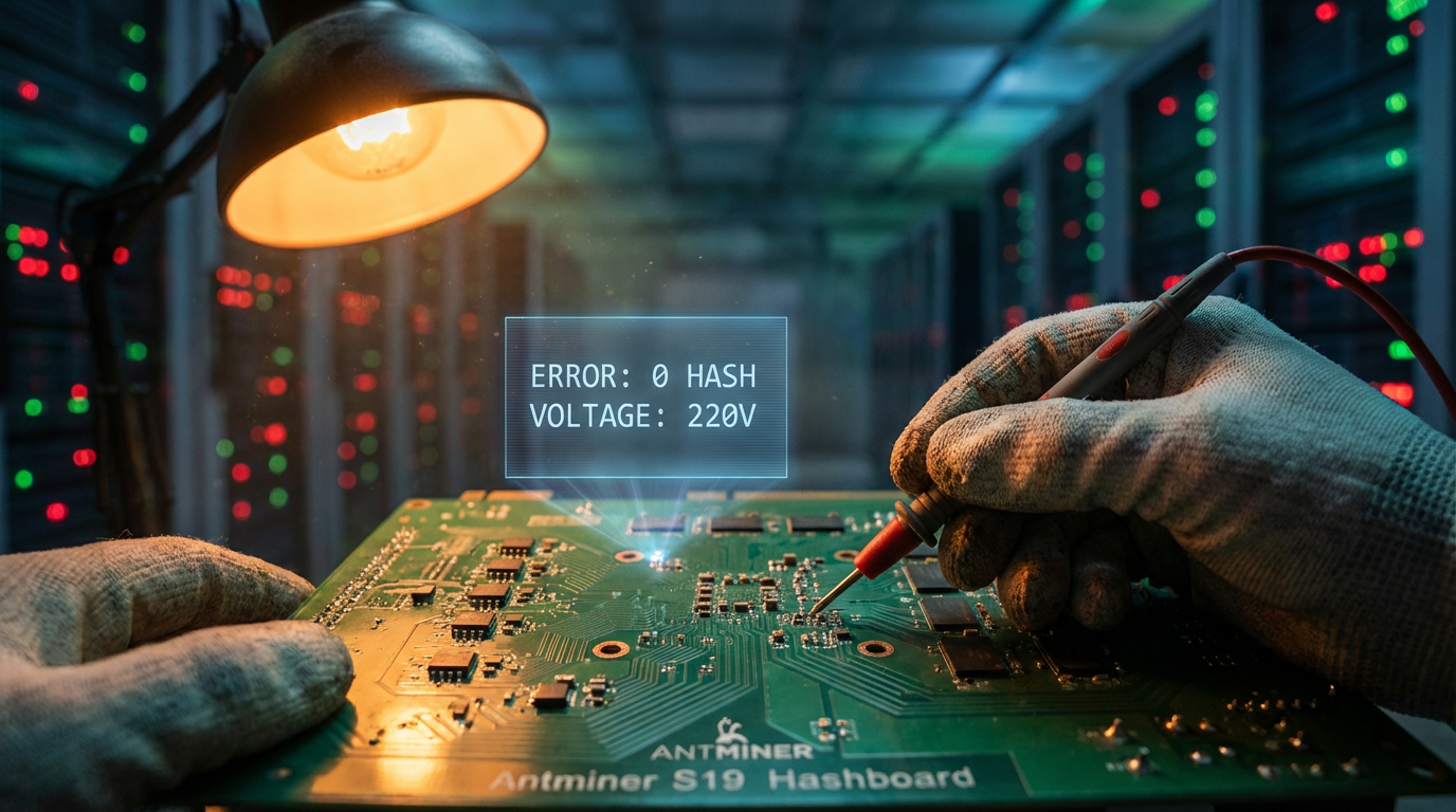 ASIC Miner Stuck at Zero Hashrate? Fix It Fast & Stop Revenue Loss [Complete Troubleshooting Guide]