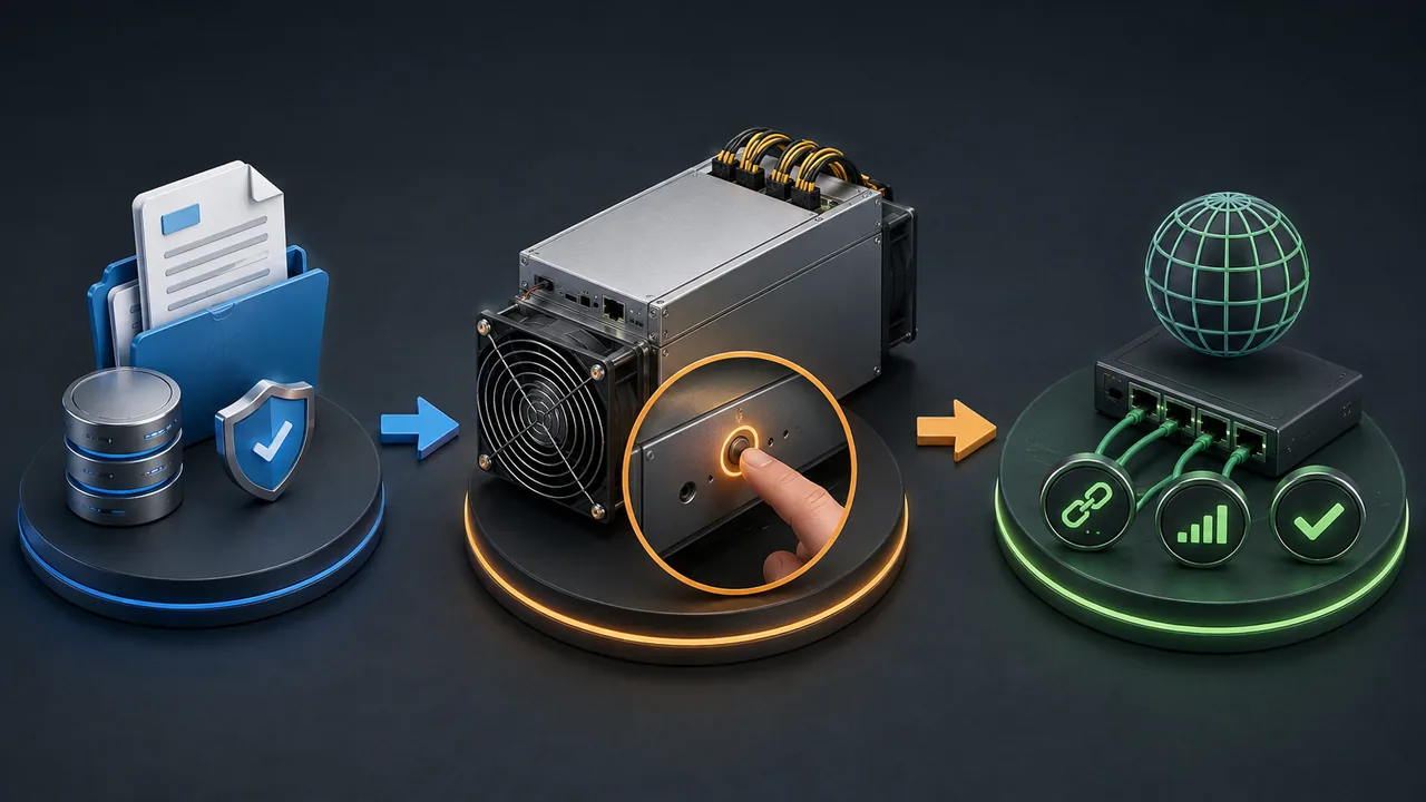 How to Factory Reset an ASIC Miner: Back Up, Reset, and Verify Recovery