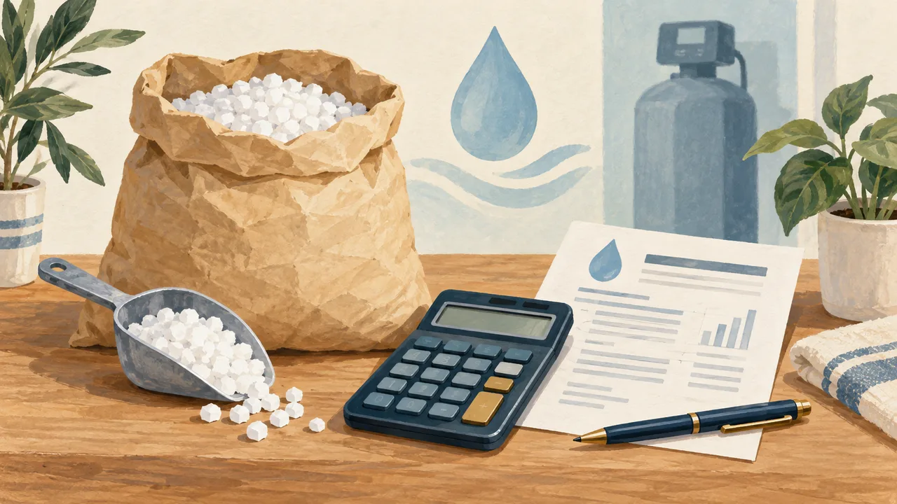 How Much Does a Water Softener Cost to Run? Salt, Water, and Maintenance